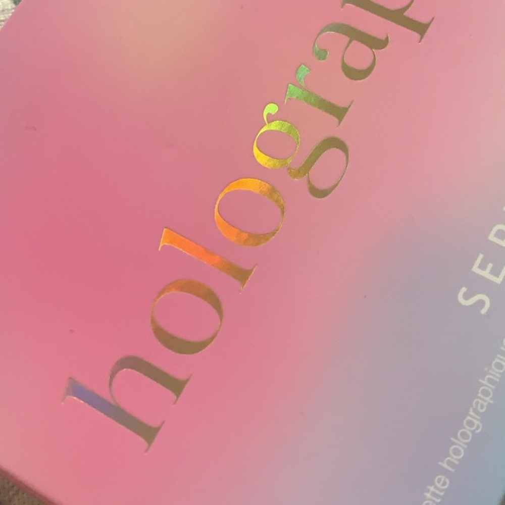 Sephora holographic palette